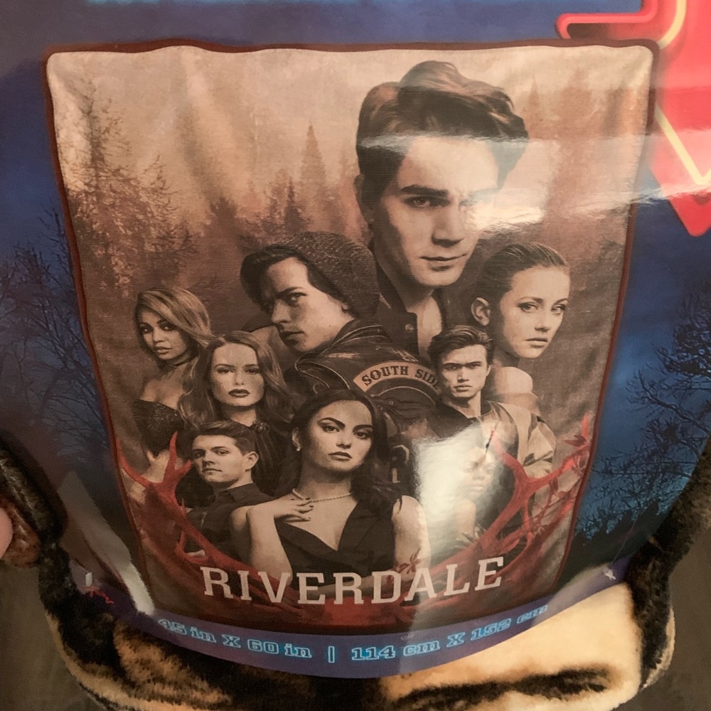 New Riverdale Fleece Throw